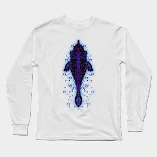 Pisces 3c Magenta Long Sleeve T-Shirt